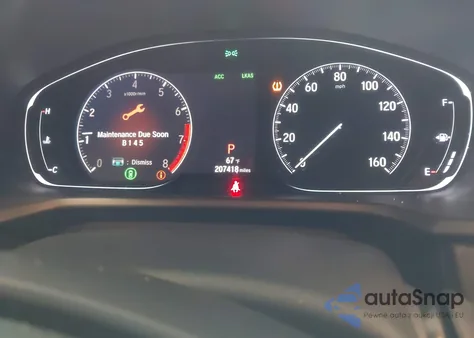 2018 Honda Accord Ex z USA, uszkodzony, nr VIN 1HGCV1F44JA051898